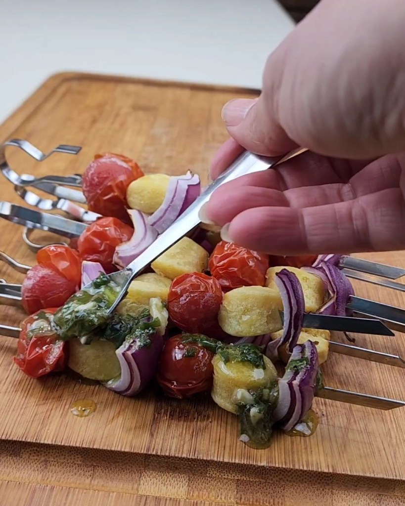 Tomato Gnocchi Kebabs Delish (Video) Imapampchef